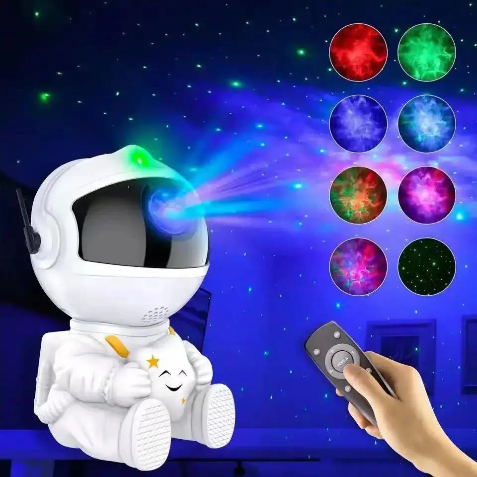 Rocket Astronaut Galaxies Projector