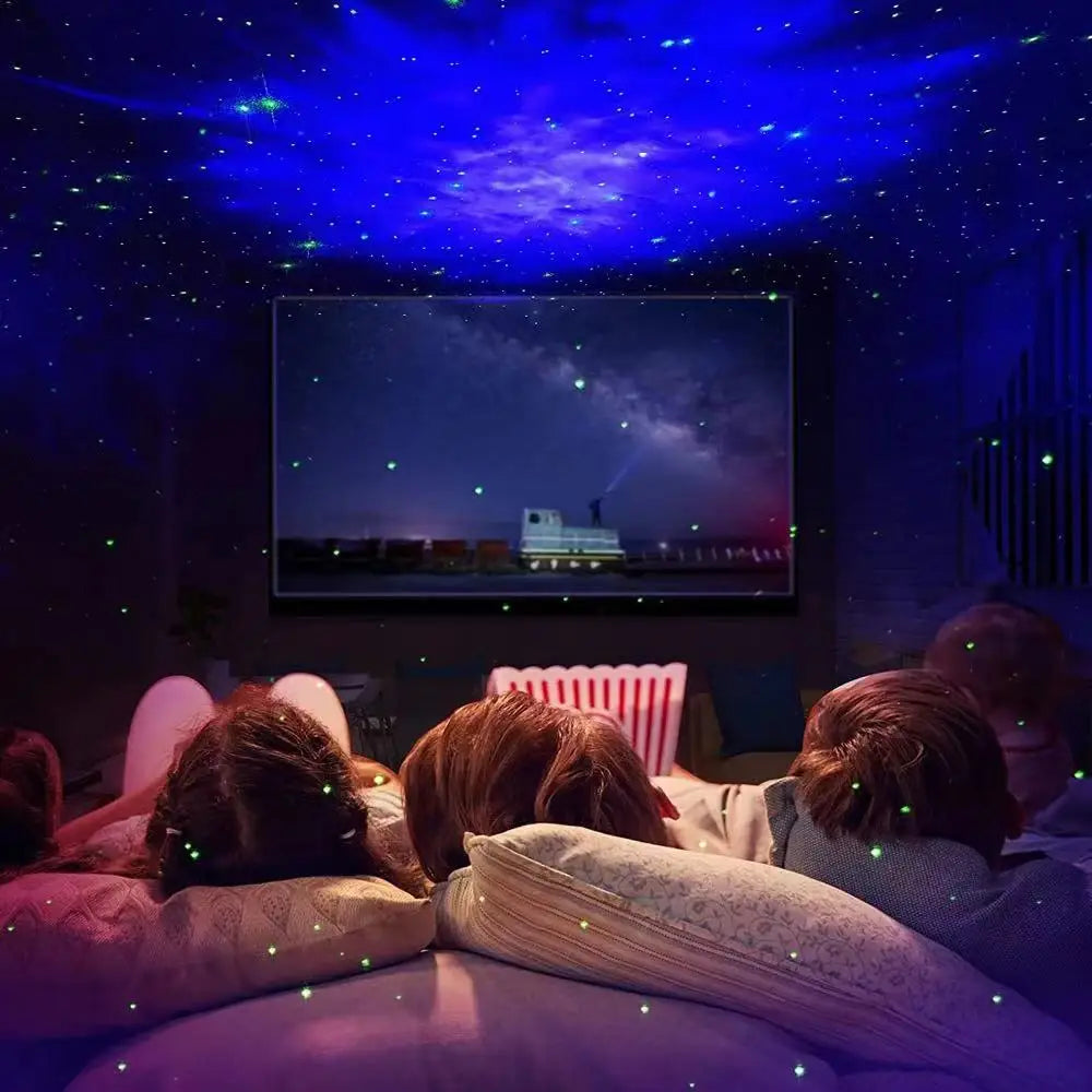 Rocket Astronaut Galaxies Projector
