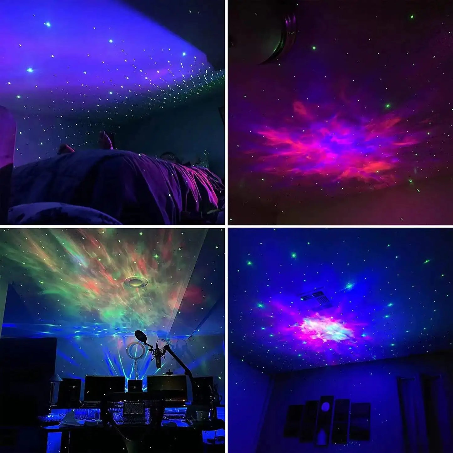 Rocket Astronaut Galaxies Projector