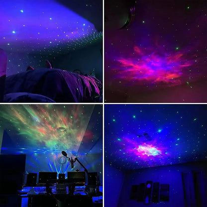 Rocket Astronaut Galaxies Projector