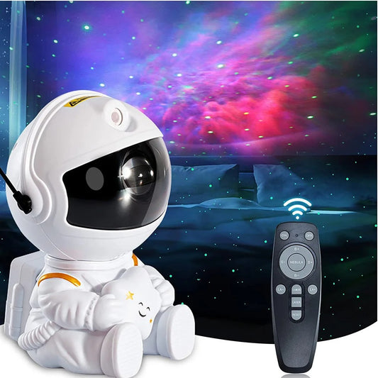 Rocket Astronaut Galaxies Projector